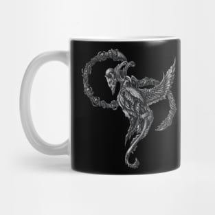 gothic style drawing Mug